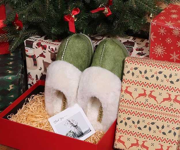 KuaiLu faux fur slippers